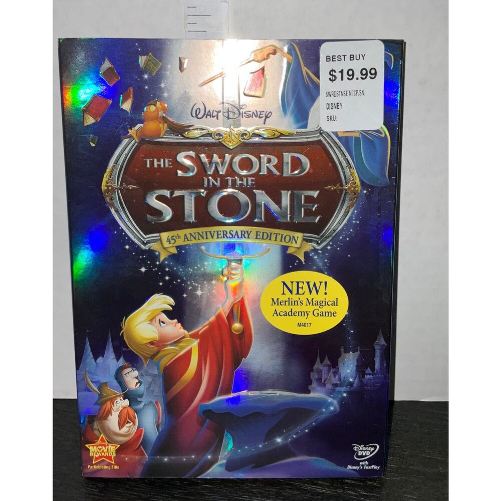 Walt Disney The Sword and the Stone DVD
